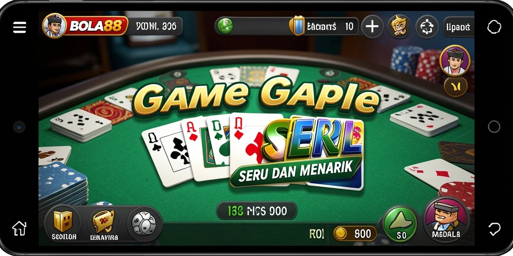 Tampilan gameplay BOLA88 yang menarik dan interaktif.