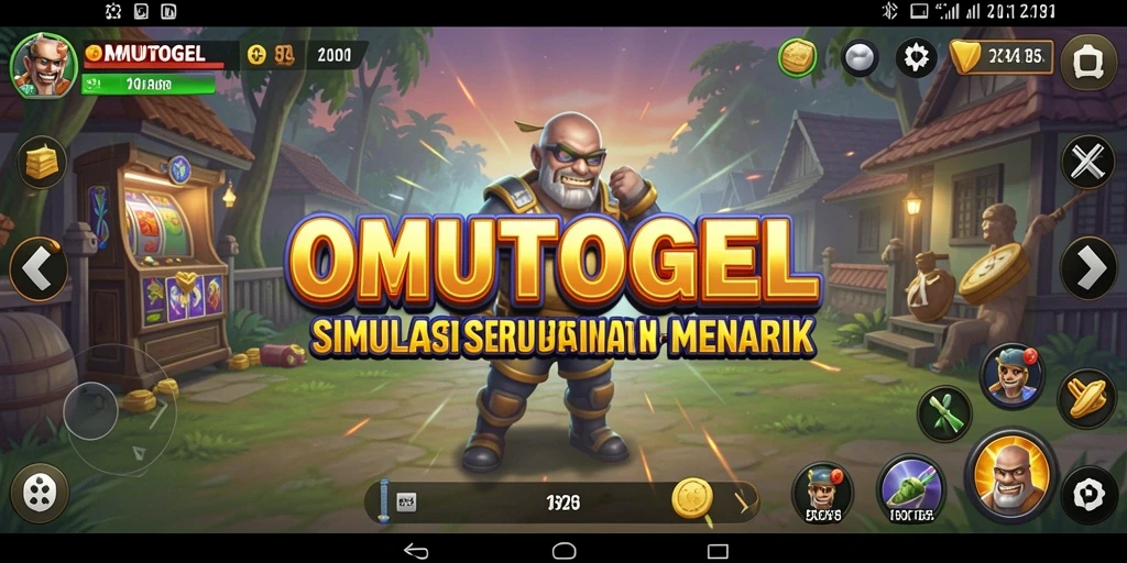 Tangkapan layar OMUTOGEL menampilkan pengalaman bermain simulasi yang menarik dan interaktif.