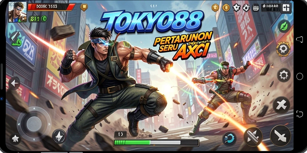 Screenshot gameplay TOKYO88 yang menampilkan aksi seru dan grafis yang menawan.